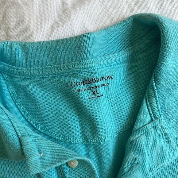 Croft & Barrow Two Pack Polo Shirt Top Shirts Size XL - Picture 4 of 5